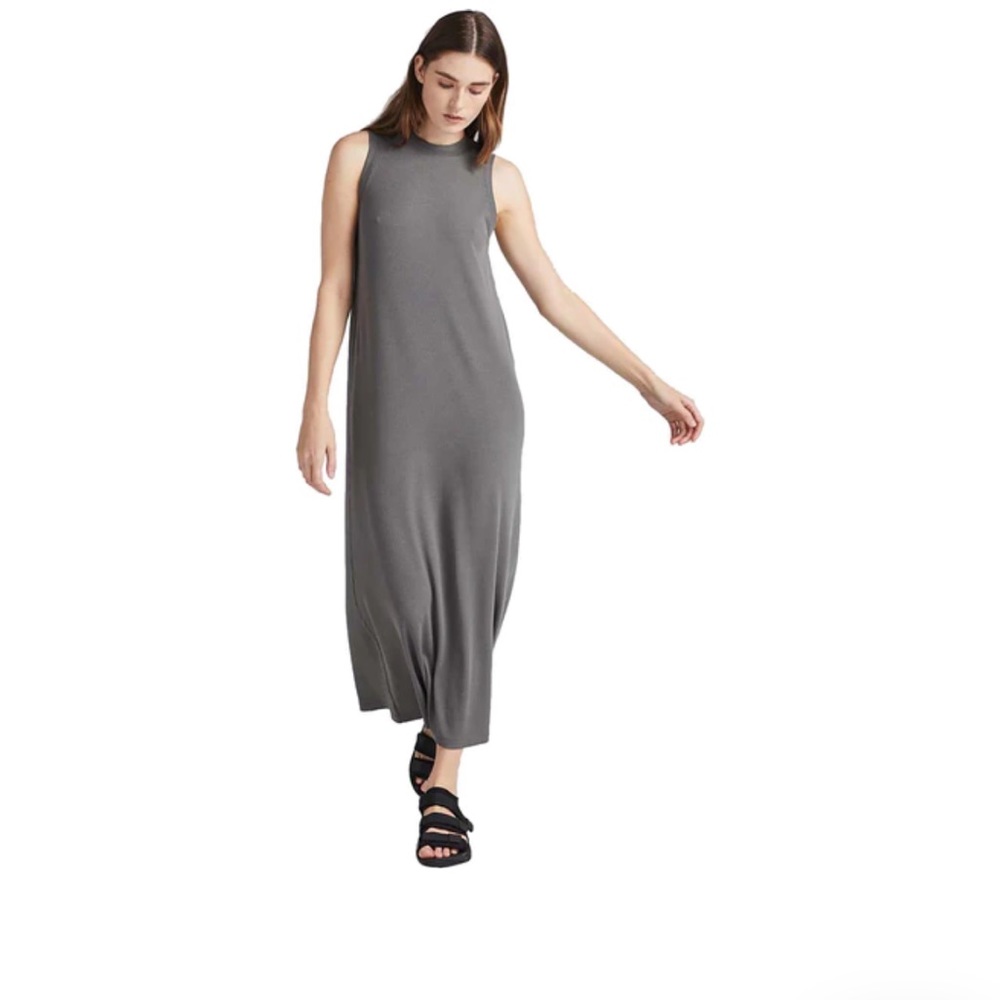 Richer Poorer Rib Column Dress